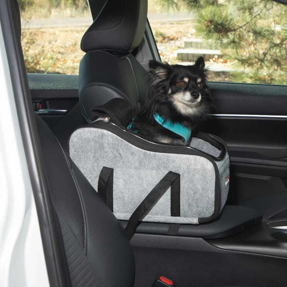 K&H Pet Products Portable Pet Console Booster Car Seat For Dogs and Cats