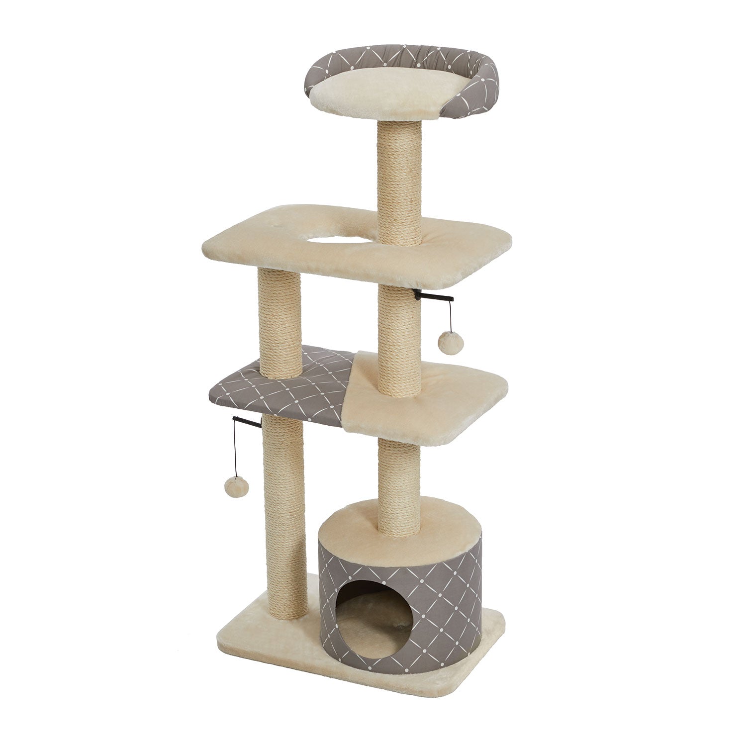 Midwest Feline Nuvo Tower Car Furniture Mushroom 22″ x 15″ x 50.5″