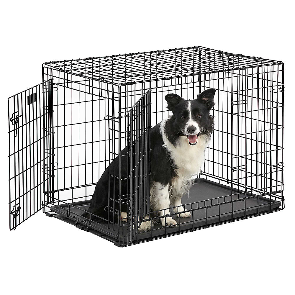 Midwest Ultima Pro Double Door Dog Crate Black 37″ x 24.50″ x 28″