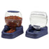 Bergan Petite Gourmet Combo Pack Pet Feeder and Waterer Blue