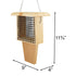 Coveside Woodpecker Suet Feeder with Tail Prop