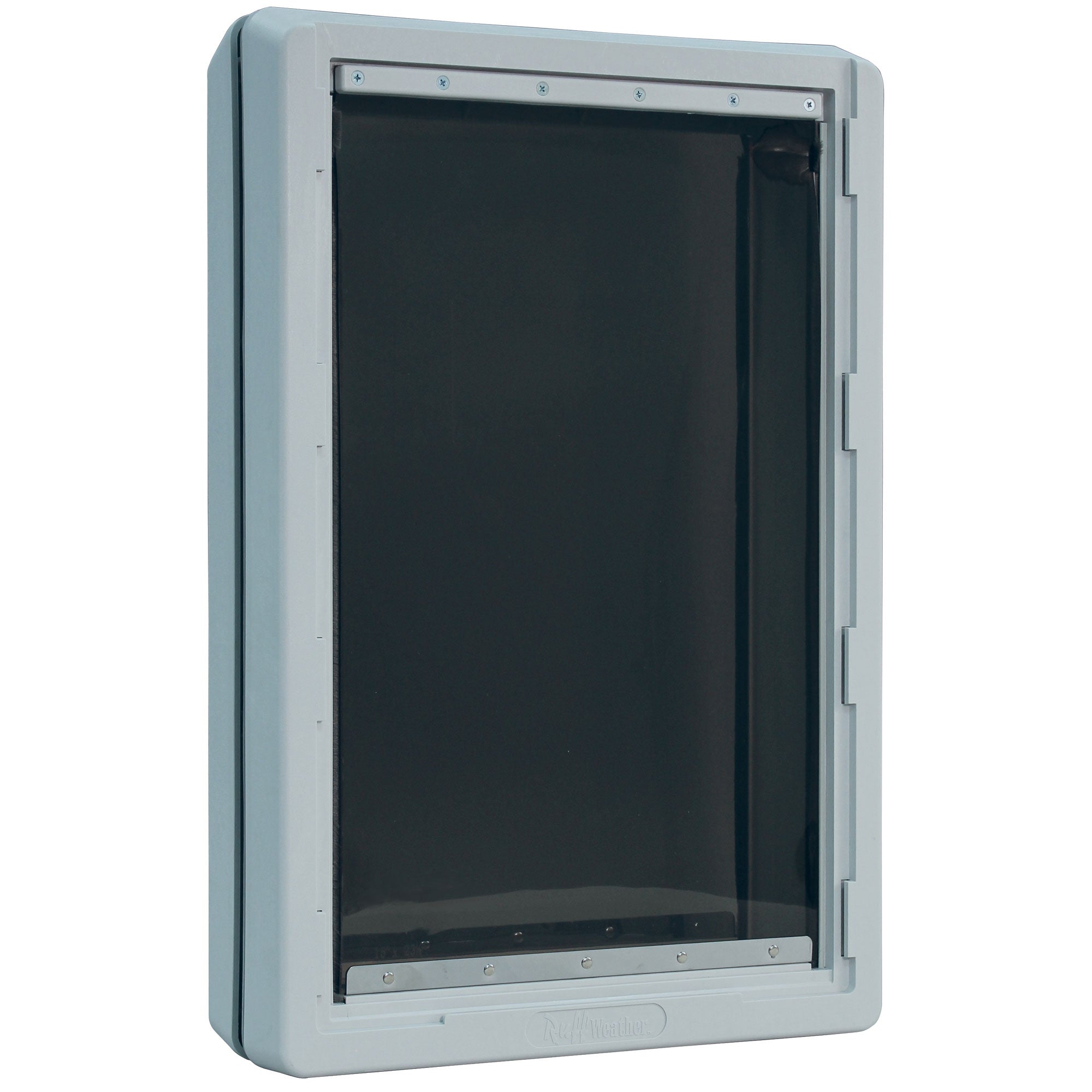 Ideal Pet Products Ruff-Weather Pet Door Super Large Grey 5.75″ x 19″ x 28.12″