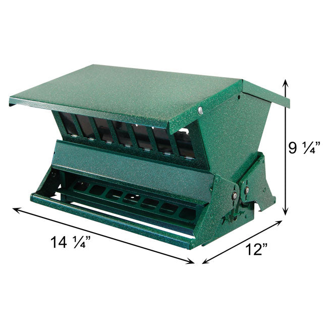  Double Sided Absolute II Bird Feeder with Pole & Hanger