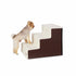 K&H Pet Products Pet Stair Steps 3 Stair Chocolate 21″ x 16″ x 17″ 