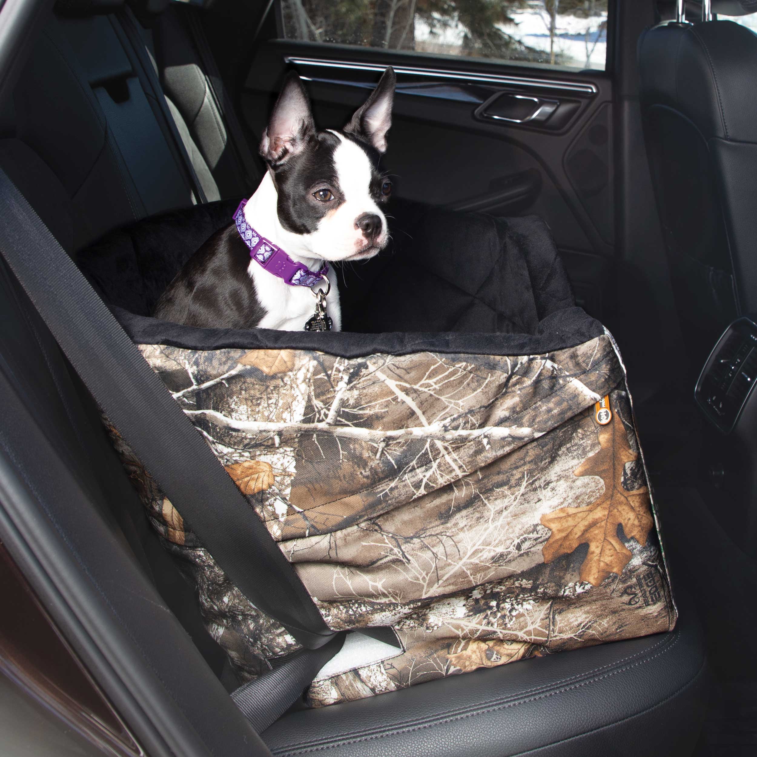 K&H Pet Products Realtree Bucket Booster Pet Seat Small Camo 20″ x 20″ x 15″ 