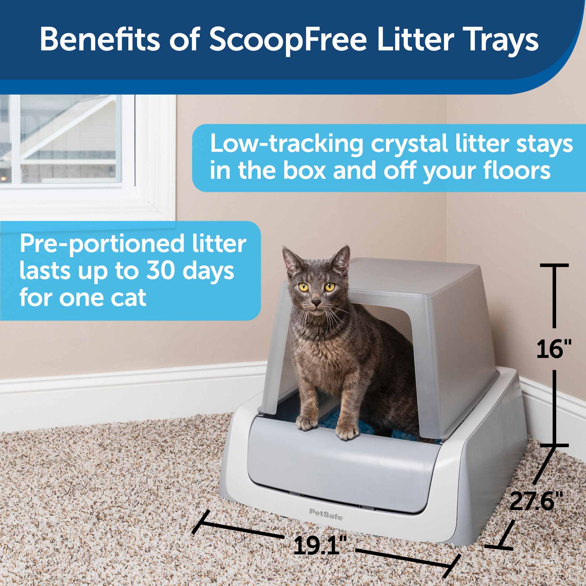 PetSafe ScoopFree Ultra Second Generation Self-Cleaning Cat Litter Box