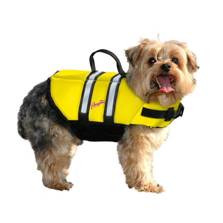 Nylon Dog Life Jacket Extra Large Yellow