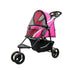 Petique Revolutionary Pet Stroller for Dogs and Cats Supernova Pink