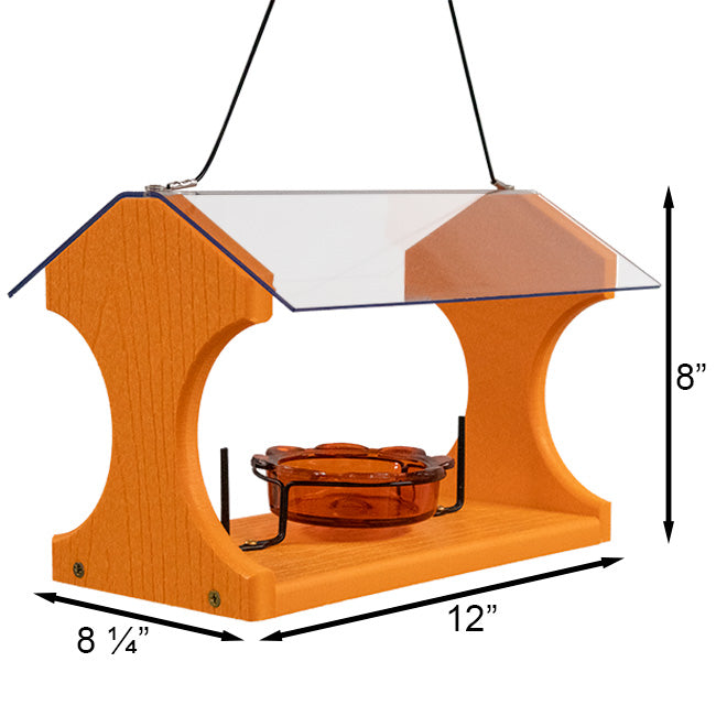 Woodlink Going Green Recycled Oriole and Bluebird Feeder