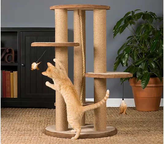 Prevue Pet Kitty Power Paws Multi-Tier Cat Scratching Post